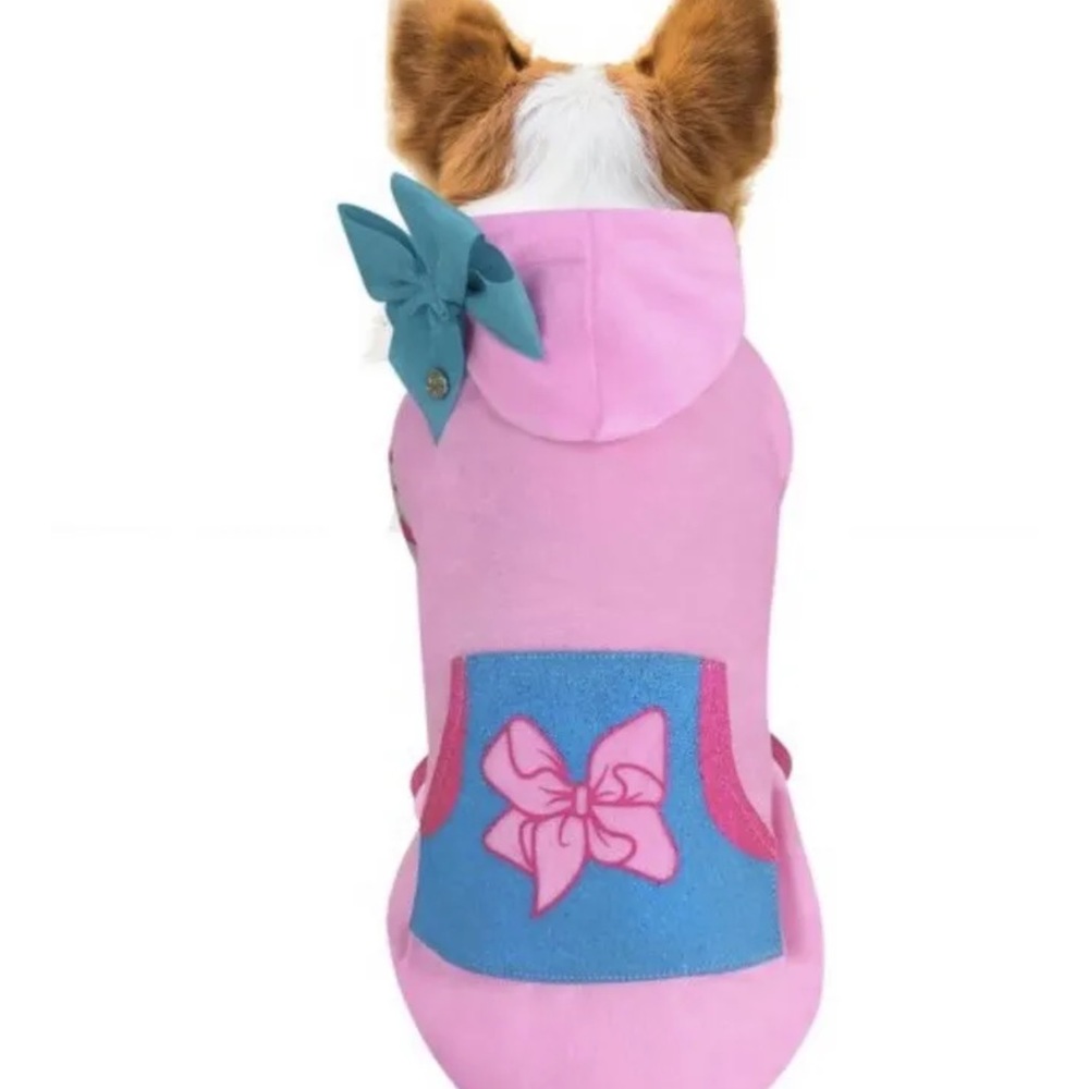 New Nickelodeon JoJo,Siwa pjs Barbie core hooded clothes  Sz large Dog pajamas